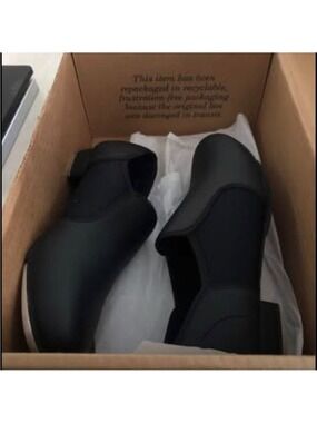 Unisex Tap Shoes PU Leather Slip On 7.5 Women. 6.5 Men. Used 1X Like New